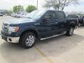 2014 Blue Jeans Ford F150 XLT SuperCrew  photo #1