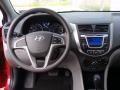 2014 Boston Red Hyundai Accent GS 5 Door  photo #26