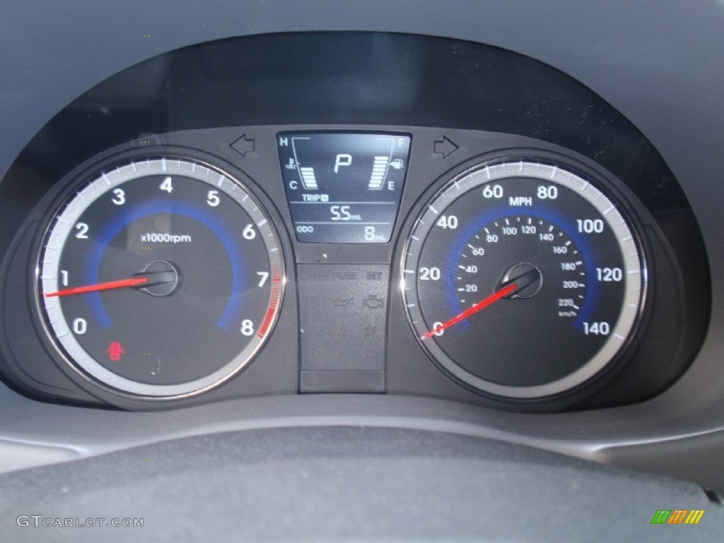 2014 Hyundai Accent GS 5 Door Gauges Photos
