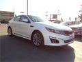 Snow White Pearl 2014 Kia Optima SXL Turbo