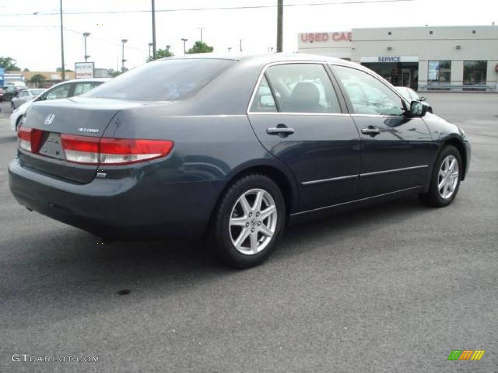 2003 Accord EX V6 Sedan - Graphite Pearl / Gray photo #3