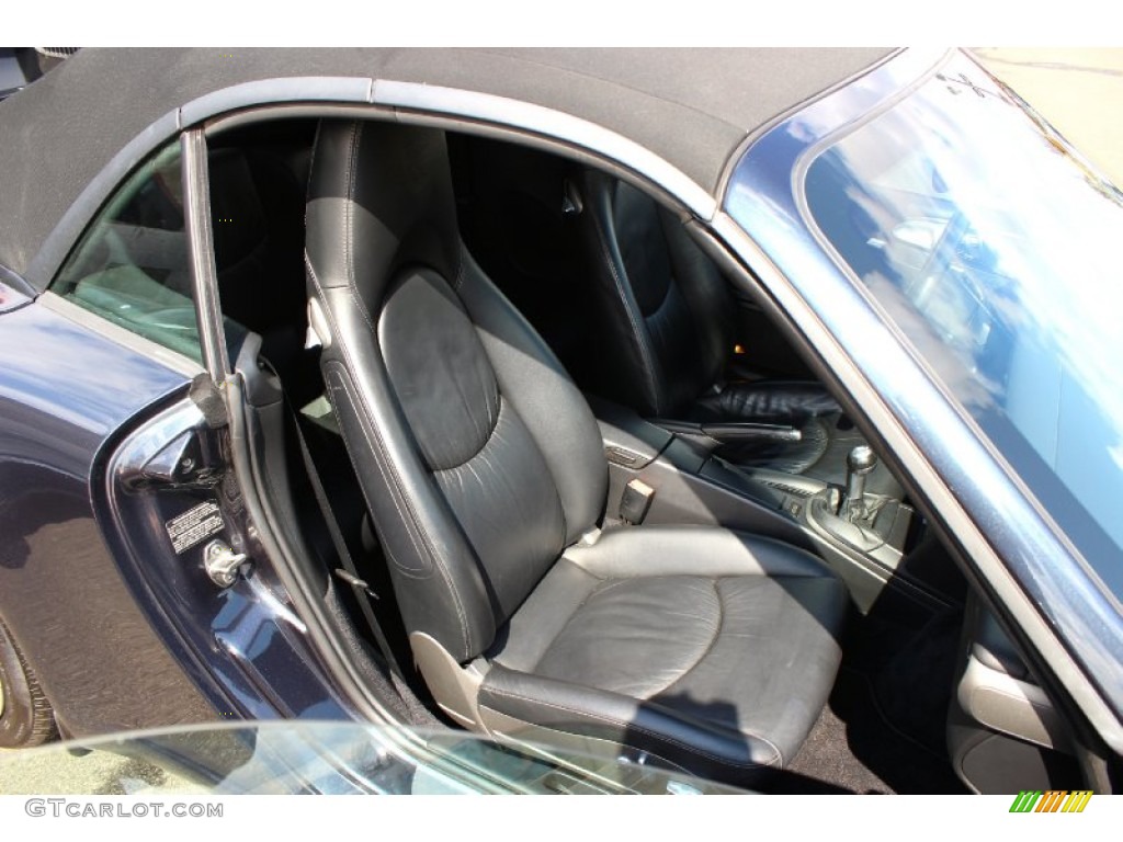 2006 911 Carrera 4 Cabriolet - Cobalt Blue Metallic / Black photo #24