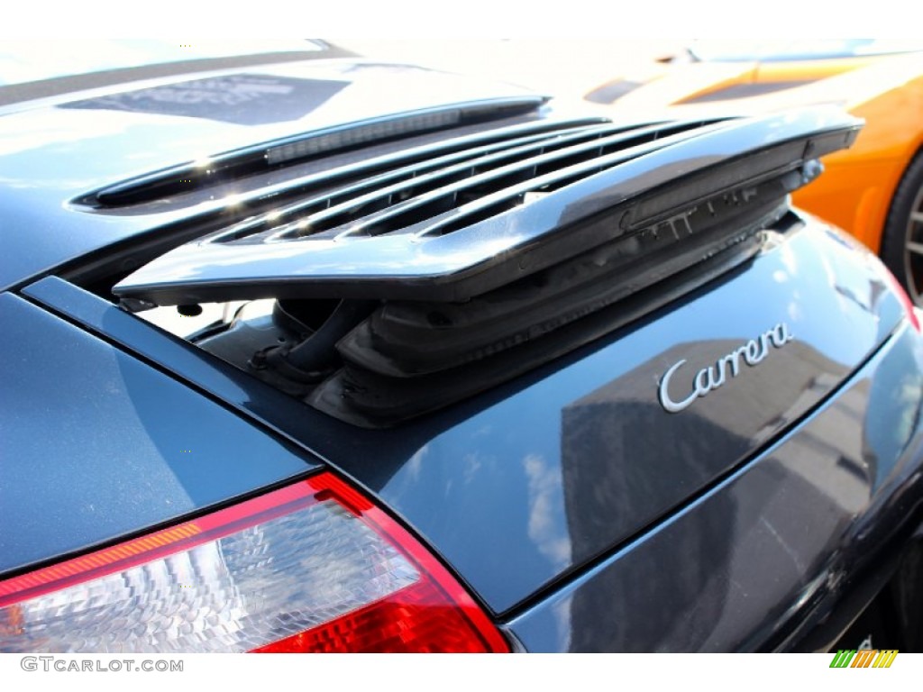 2006 911 Carrera 4 Cabriolet - Cobalt Blue Metallic / Black photo #29