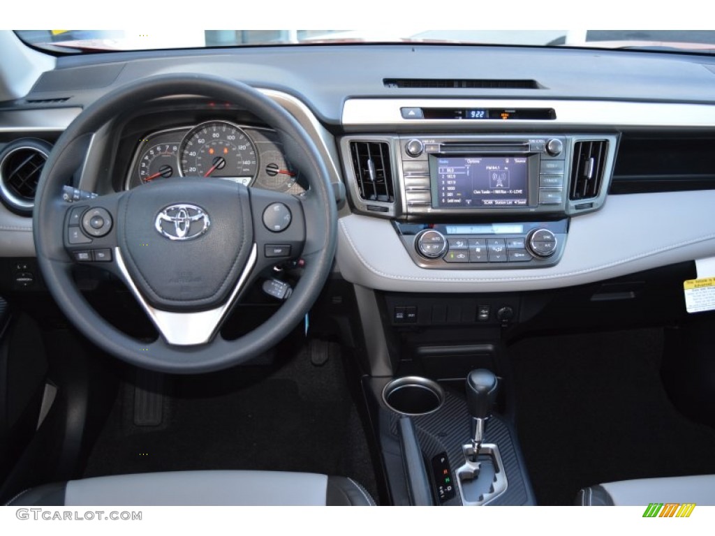 2014 Toyota RAV4 XLE Ash Dashboard Photo #91667474