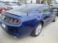 2014 Deep Impact Blue Ford Mustang V6 Premium Coupe  photo #4