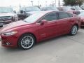 Ruby Red 2014 Ford Fusion Hybrid SE