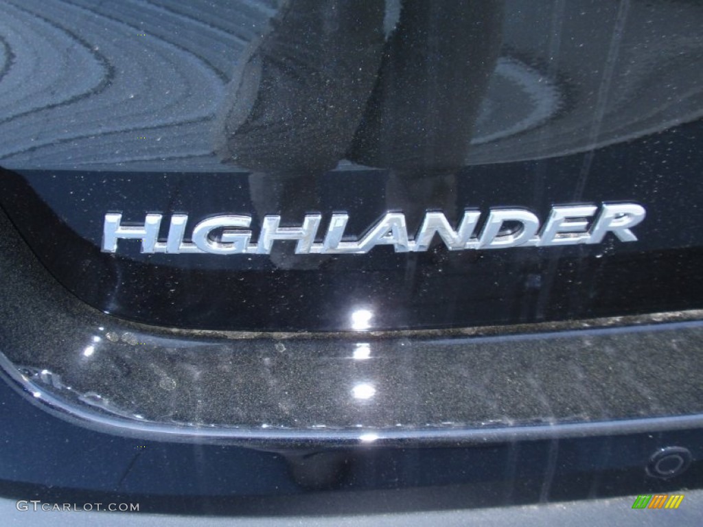 2014 Highlander Limited - Attitude Black Metallic / Almond photo #15