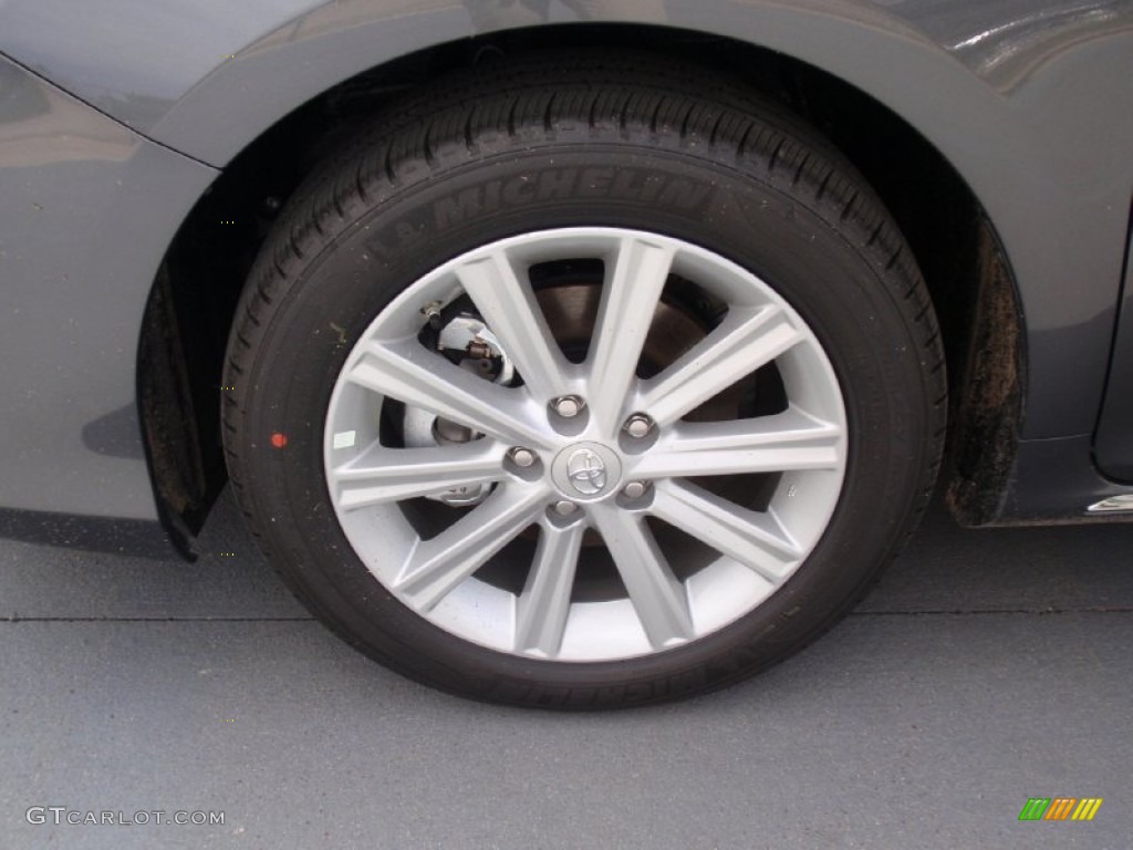 2014 Camry XLE - Magnetic Gray Metallic / Ash photo #12