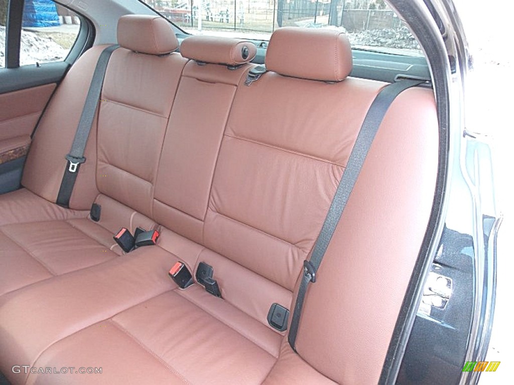 2007 BMW 3 Series 335xi Sedan Rear Seat Photo #91669907