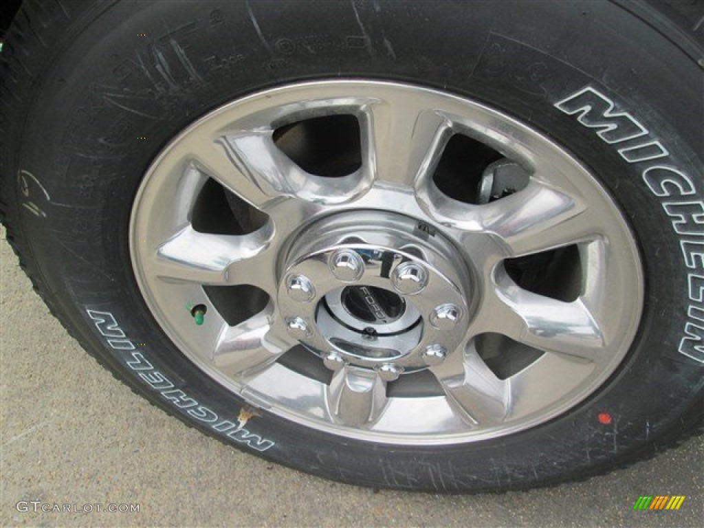2014 F350 Super Duty Lariat Crew Cab 4x4 - Sterling Gray Metallic / Black photo #2