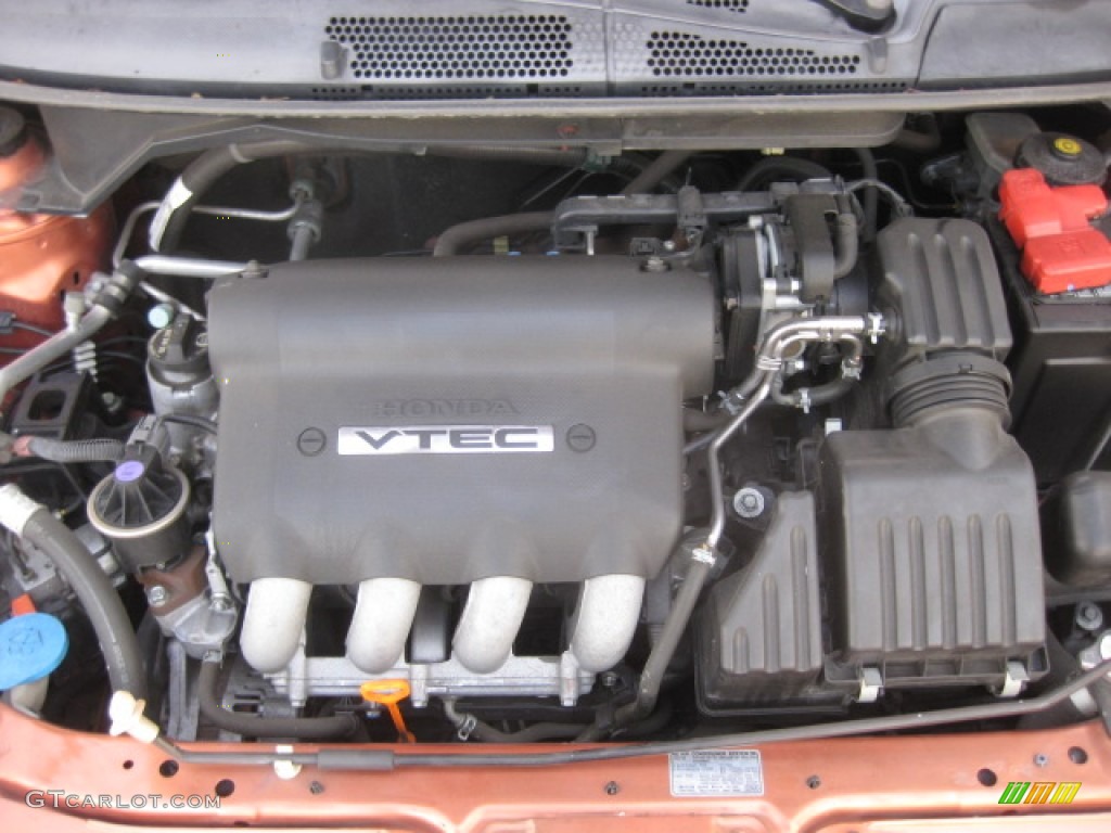2007 Honda Fit Sport 1.5L SOHC 16V VTEC 4 Cylinder Engine Photo #91673444