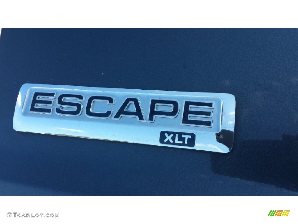 2009 Escape XLT V6 - Black Pearl Slate Metallic / Stone photo #24