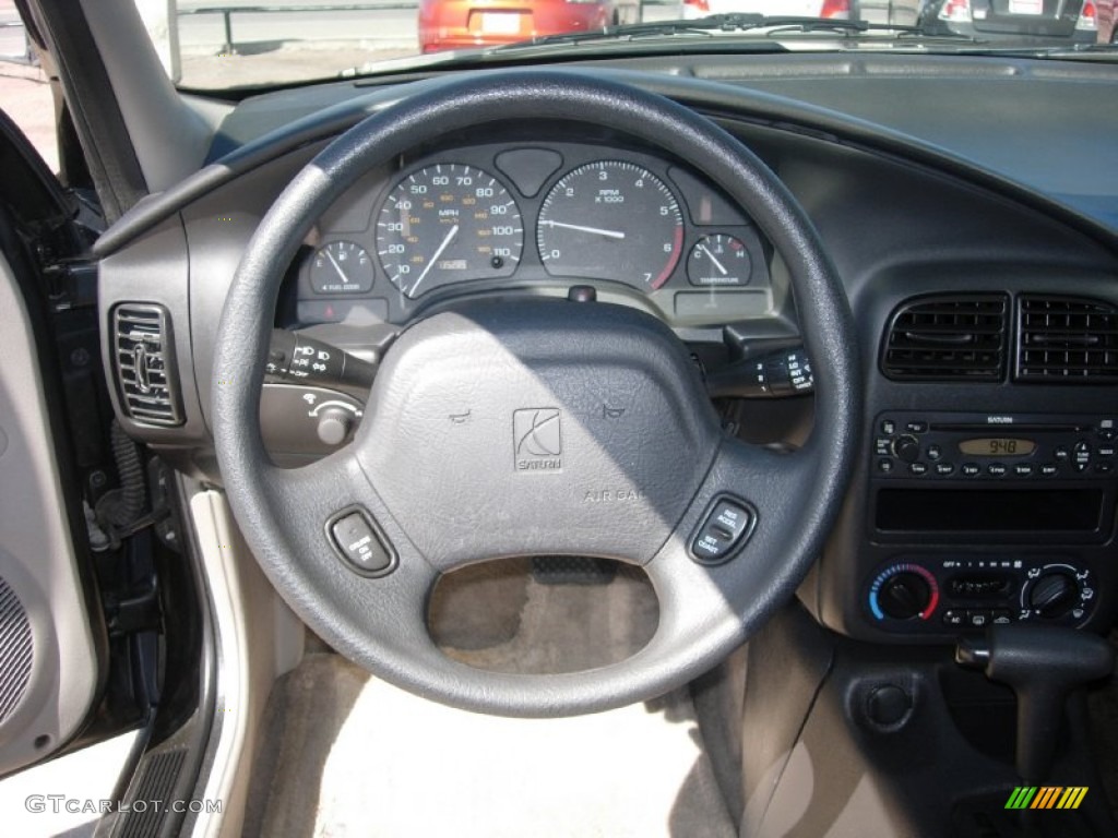 2002 S Series SL1 Sedan - Black Silver / Tan photo #2