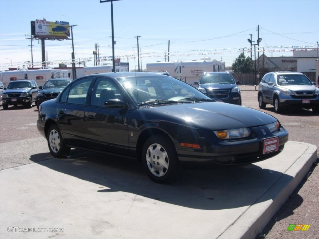 2002 S Series SL1 Sedan - Black Silver / Tan photo #17