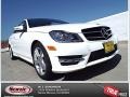 Polar White 2014 Mercedes-Benz C 250 Coupe