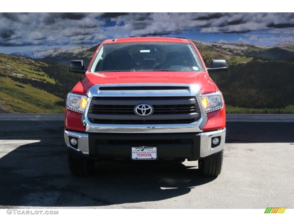 2014 Tundra SR5 TRD Crewmax 4x4 - Barcelona Red Metallic / Graphite photo #2