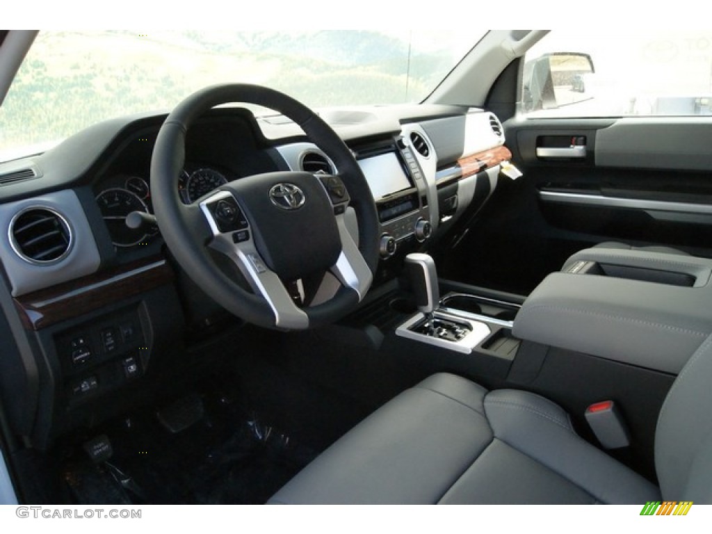 2014 Tundra Limited Double Cab 4x4 - Super White / Graphite photo #5