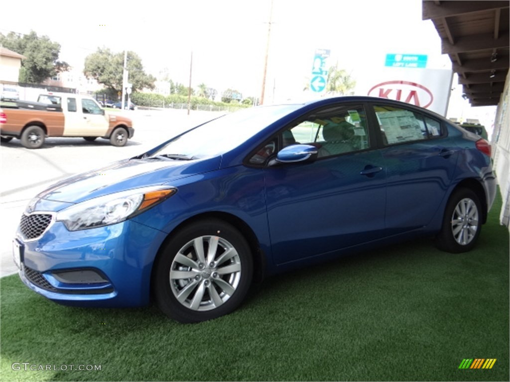 2014 Forte LX - Abyss Blue / Gray photo #4