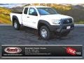 2014 Super White Toyota Tacoma Access Cab 4x4  photo #1