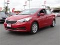 2014 Crimson Red Kia Forte LX  photo #6