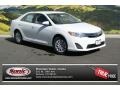 2014 Super White Toyota Camry LE  photo #1