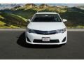 2014 Super White Toyota Camry LE  photo #2