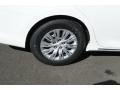 2014 Super White Toyota Camry LE  photo #9