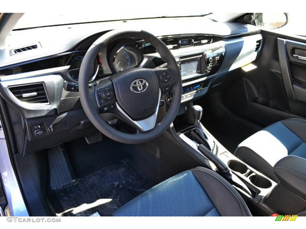 2014 Corolla S - Classic Silver Metallic / Steel Blue photo #5