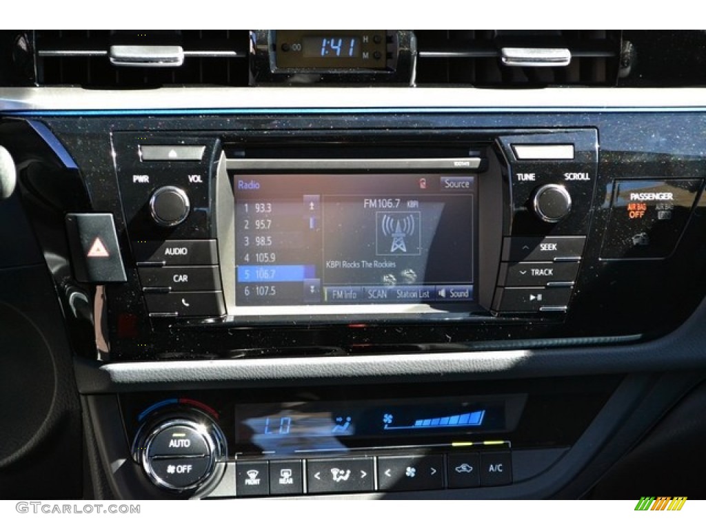 2014 Corolla S - Classic Silver Metallic / Steel Blue photo #6