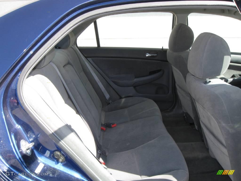 2005 Accord LX Sedan - Eternal Blue Pearl / Gray photo #5