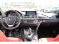 Coral Red/Black Dashboard Photo for 2013 BMW 3 Series #91680527
