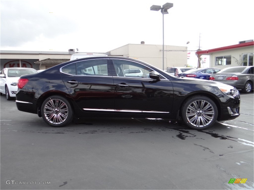 Aurora Black 2014 Kia Cadenza Limited Exterior Photo #91680608
