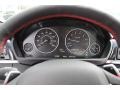 Coral Red/Black Gauges Photo for 2013 BMW 3 Series #91680638