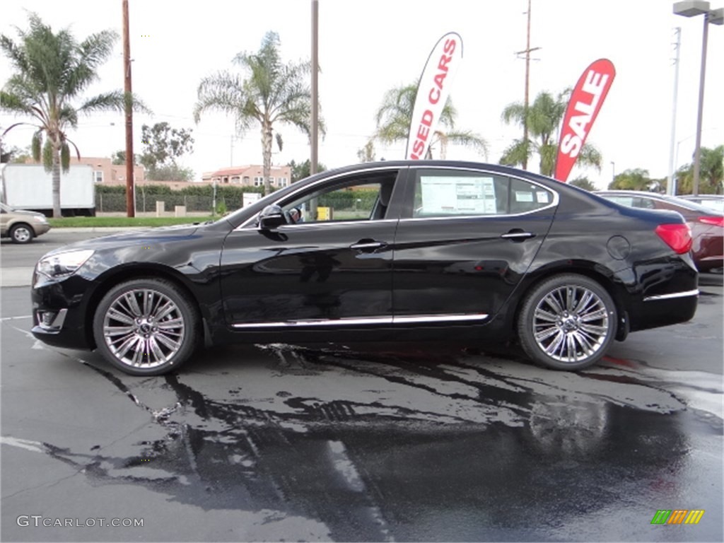 2014 Cadenza Limited - Aurora Black / White photo #5