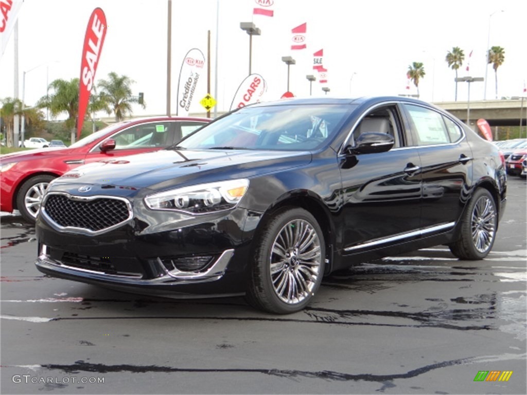 Aurora Black 2014 Kia Cadenza Limited Exterior Photo #91680721