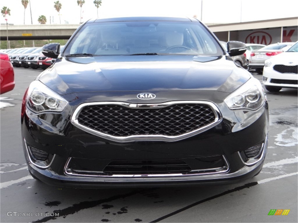 Aurora Black 2014 Kia Cadenza Limited Exterior Photo #91680755