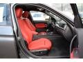 Coral Red/Black Front Seat Photo for 2013 BMW 3 Series #91680788
