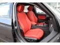 Coral Red/Black Front Seat Photo for 2013 BMW 3 Series #91680803