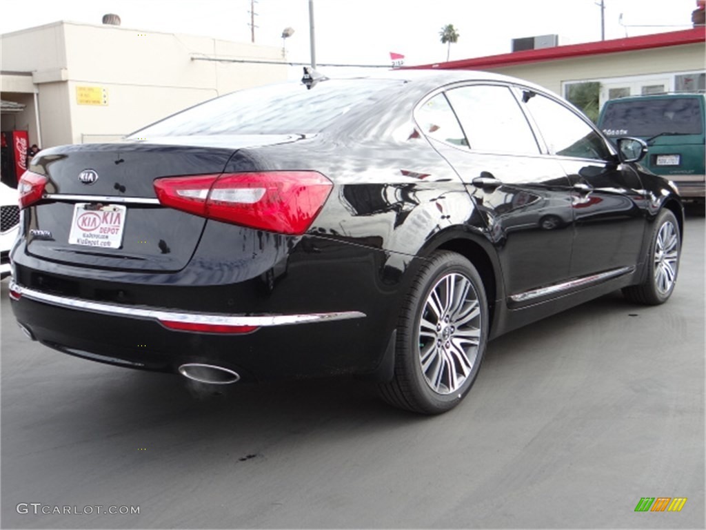 2014 Cadenza Premium - Aurora Black / Black photo #3