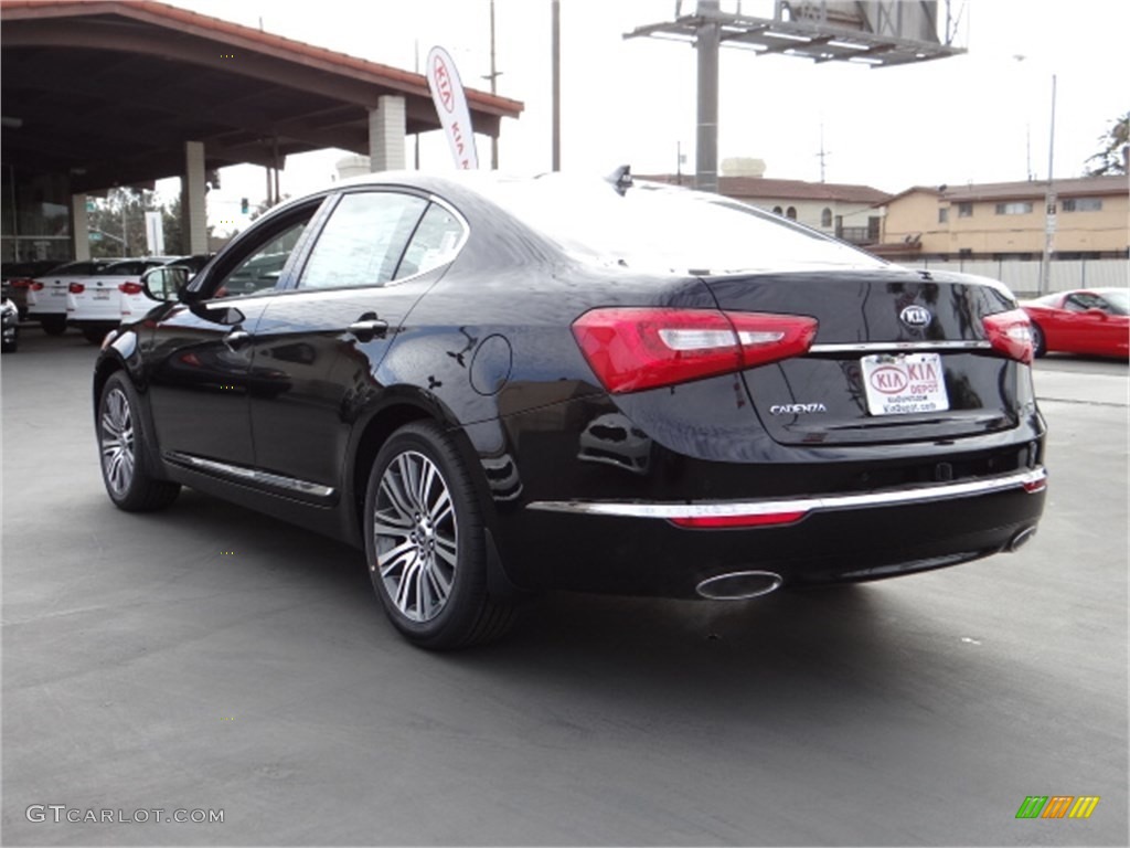 2014 Cadenza Premium - Aurora Black / Black photo #4