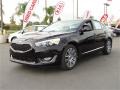 2014 Aurora Black Kia Cadenza Premium  photo #6