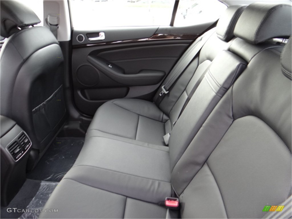 Black Interior 2014 Kia Cadenza Premium Photo #91682114