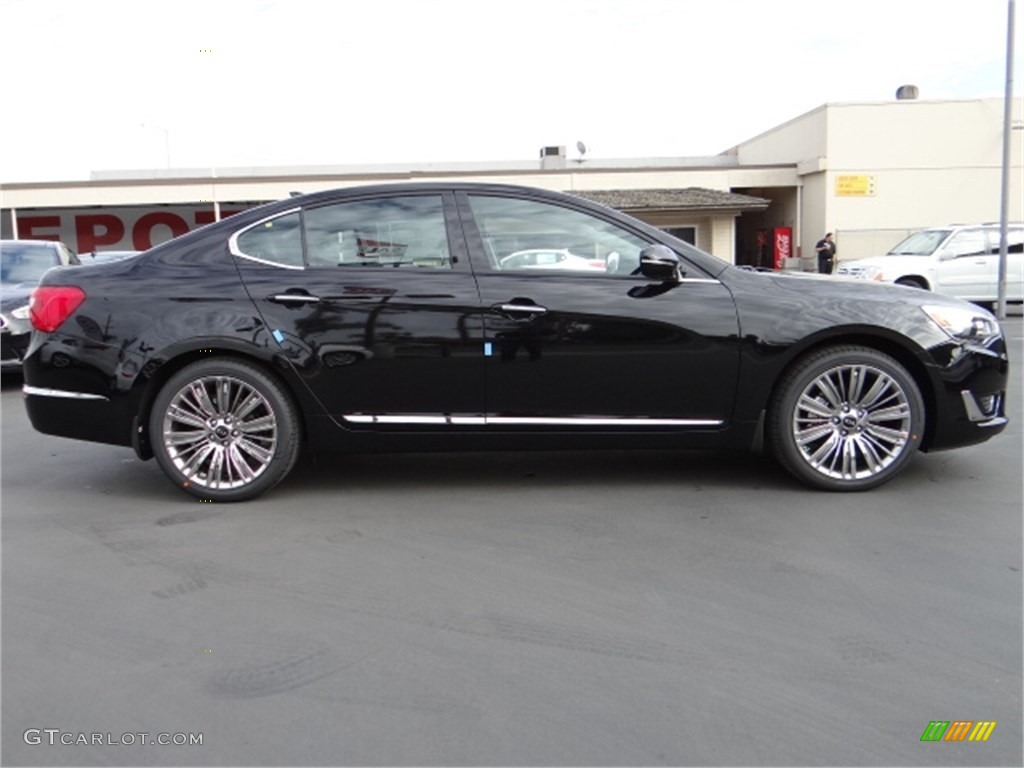 Aurora Black 2014 Kia Cadenza Limited Exterior Photo #91682321