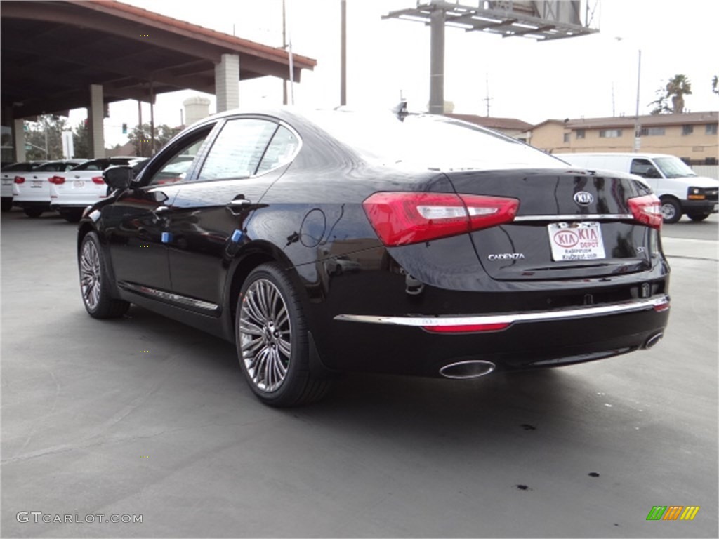 2014 Cadenza Limited - Aurora Black / White photo #4
