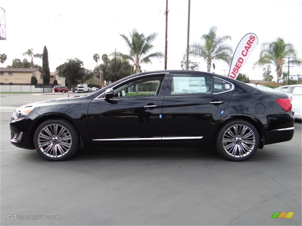 2014 Cadenza Limited - Aurora Black / White photo #5