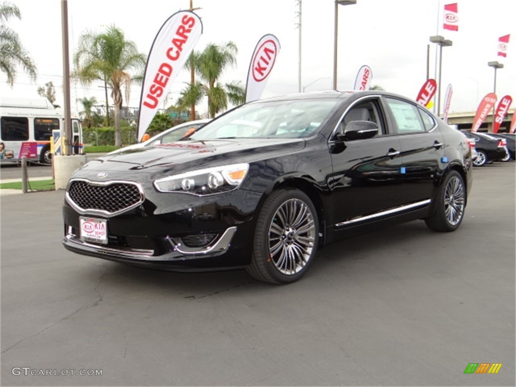 2014 Cadenza Limited - Aurora Black / White photo #6