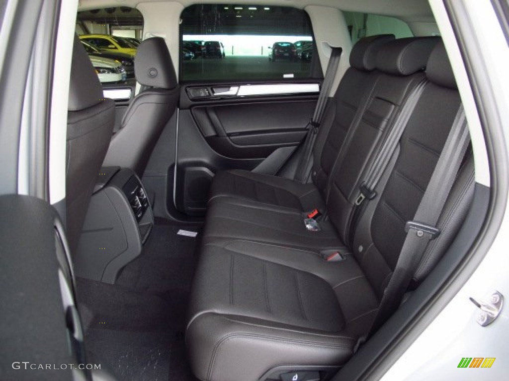 Black Anthracite Interior 2014 Volkswagen Touareg V6 Sport 4Motion Photo #91682894