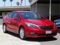 2014 Crimson Red Kia Forte EX  photo #1