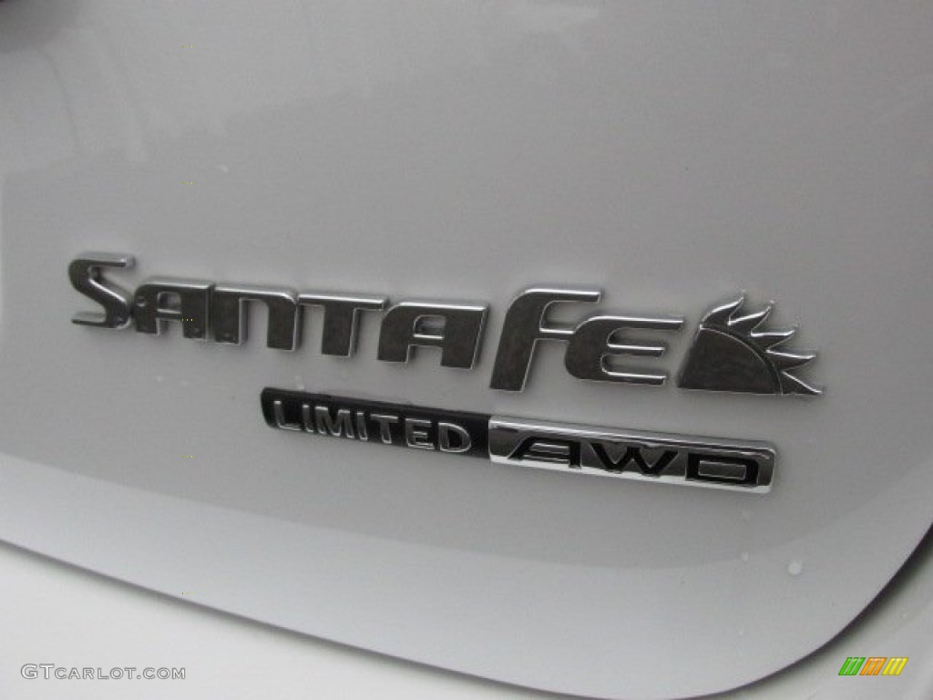 2011 Santa Fe Limited AWD - Frost White Pearl / Beige photo #11