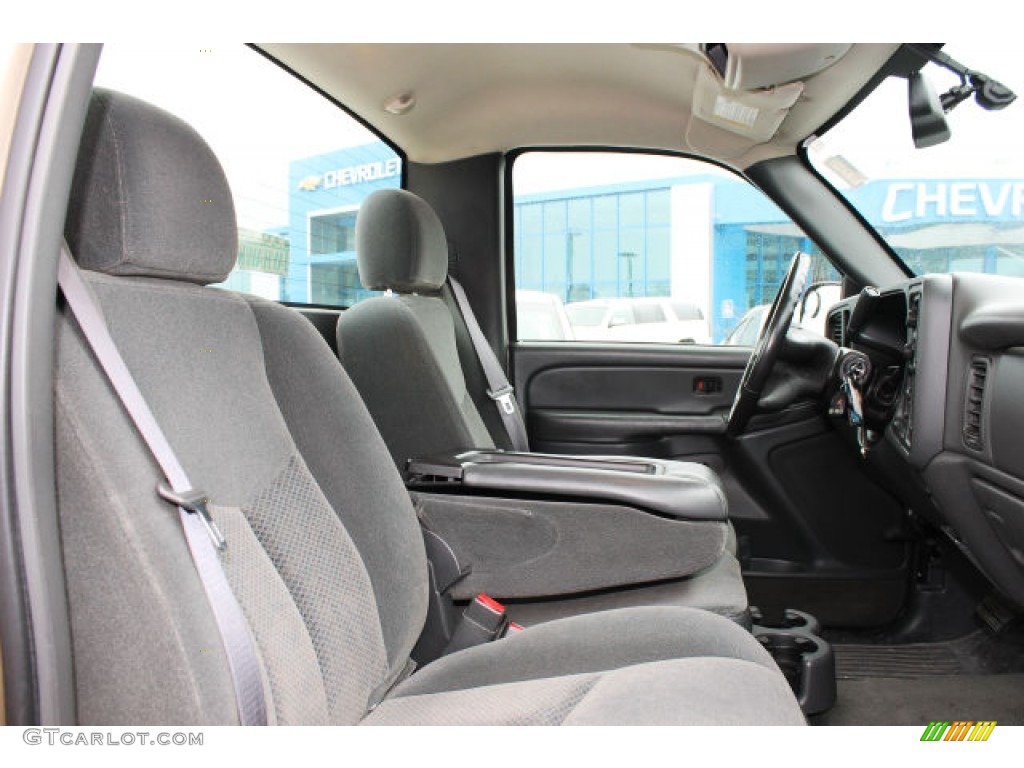 Dark Charcoal Interior 2004 Chevrolet Silverado 1500 Regular Cab Photo #91686515